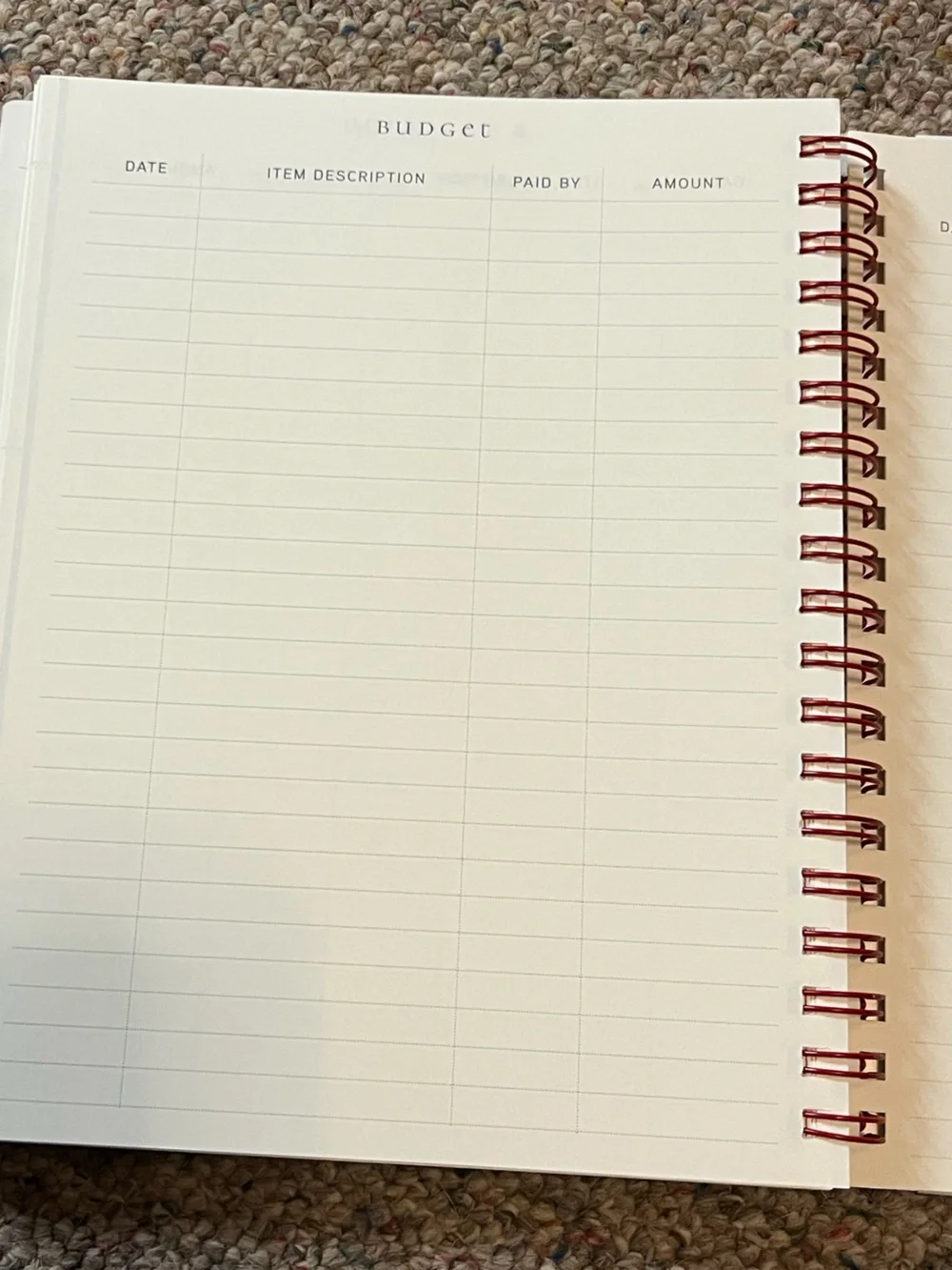 🆕 Peanuts Snoopy 2027 Pink Spiral Planner